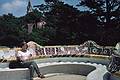 July 14, 1995 - Parc Gell, Barcelona, Spain.<br />Joyce.