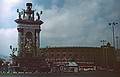 July 14, 1995 - Barcelona, Spain.<br />Plaza de Espaa, "Les Arenes" bullfighting ring (1900-1977).<br />Scheduled to become a shopping mall in 2009.