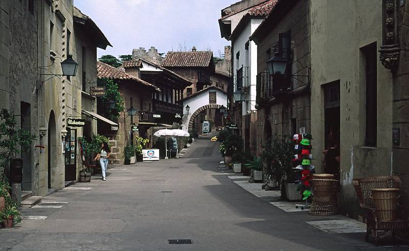 July 14, 1995 - Pueblo Espaol, Barcelona, Spain.