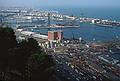 July 14, 1995 - Barcelona, Spain.<br />View of the harbor from Montjuc.