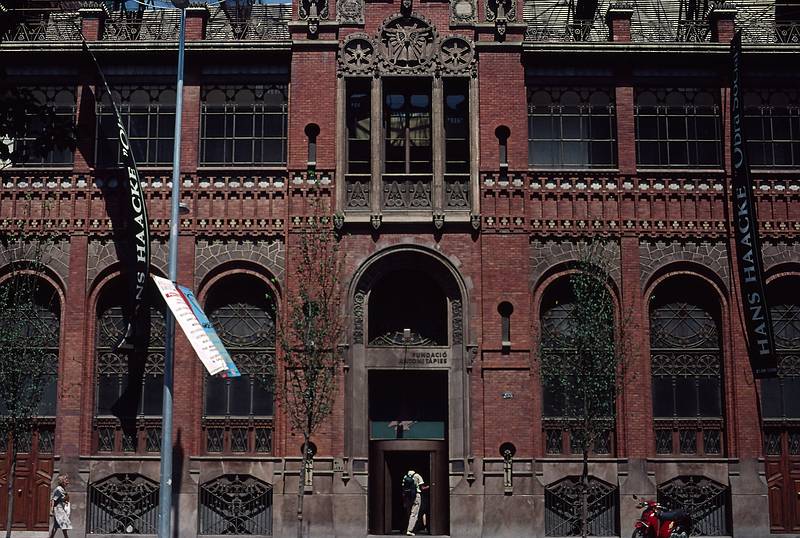 July 16, 1995 - Barcelona, Spain.<br />Museum Fundaci Antoni Tapies.