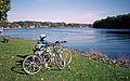 Oct. 6, 1996 - Alliance Park, Amesbury, Massachusetts.<br />Joyce along the Merrimack River.