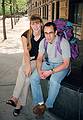 June 14, 1997 - New York City, New York.<br />Jenny and Julian.