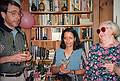June 15, 1997 - Manchester by the Sea, Massachusetts.<br />Juris, Nancy, Velta.