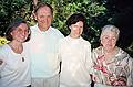 June 15, 1997 - Manchester by the Sea, Massachusetts.<br />Joyce, John and Linda , Mirdza.