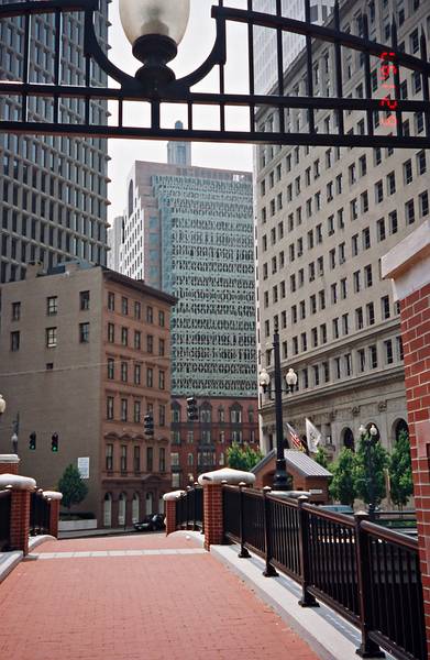 June 21, 1997 - Convergence X Festival in Providence, Rhode Island.<br />Pedestrian section of College Street Bridge
