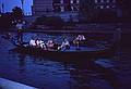 June 21, 1997 - Convergence X Festival in Providence, Rhode Island.<br />Gondola on the Providence River at dusk.