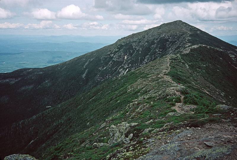 August 29, 1997 - Mt. Lafayette, New Hampshire, hike.<br />Mt. Lafayette from Mt. Lincoln, Franconia Ridge Trail.