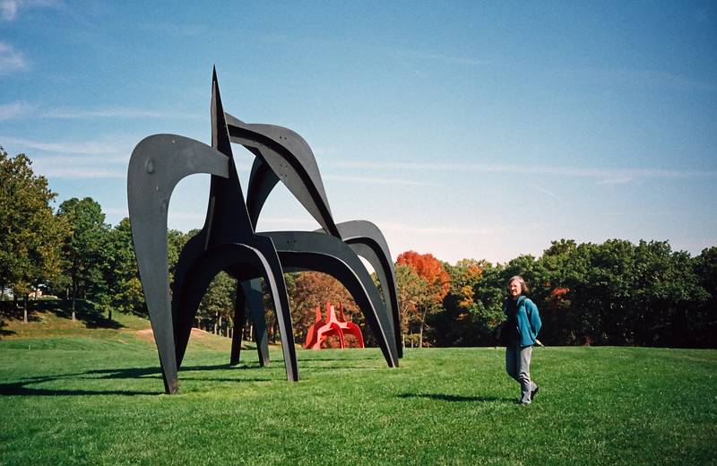 Oct. 12, 1997 - Storm King Arts Center, Mountainville, New York.<br />Joyce.