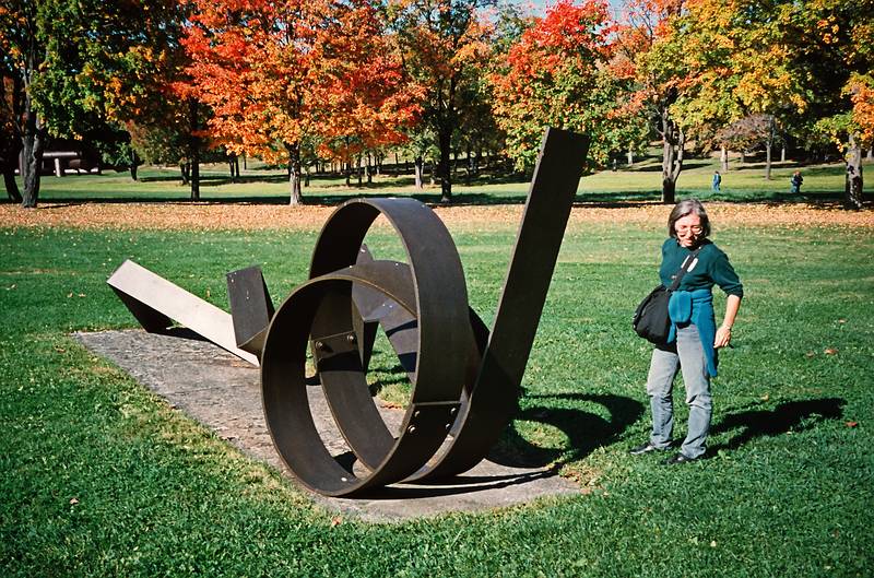 Oct. 12, 1997 - Storm King Arts Center, Mountainville, New York.<br />Joyce,