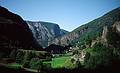 August 5, 1997 - Finse to Flm via Myrdal, Norway.<br />The valley near Flm.