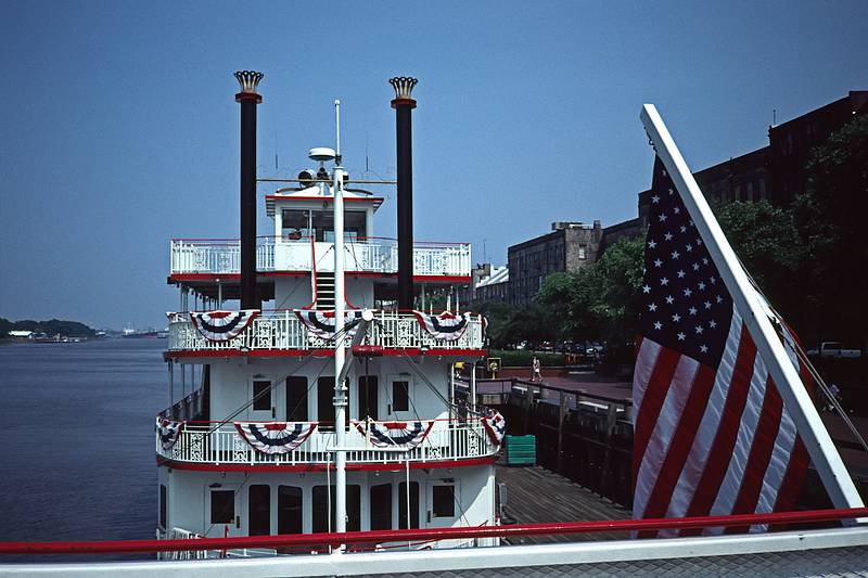 May 25, 1998 - Boat ride on the Savannah River, Savannah, Georgia.