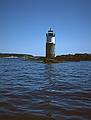 Ram Island lighthouse.<br />August 1, 1998 - Out of Linekin Bay, Boothbay Harbor, Maine.