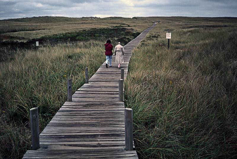 Joyce and Marie.<br />Oct. 11, 1998 - Chapaquidick, Martha's Vineyard, Massachusetts.