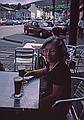 Joyce with two Guiness (one is mine).<br />August 29, 1999 (Day 1) - Bantry and environs, County Cork, Ireland.