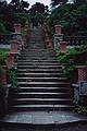 100 step stairs on the property of Bantry House.<br />Sept. 1, 1999 (Day 4) - Bantry, County Cork, Ireland.