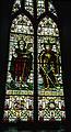 Stained glass windows by Harry Clarke (early 20th century).<br />St. Barrahane's Church.<br />Sept. 1, 1999 (Day 4) - Castletownshend, County Cork, Ireland.