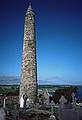 97 foot round tower which served as the monk's refuge from raiding Vikings.<br />Site of Saint Declan's Church.<br />Sept. 3, 1999 (Day 6) - Ardmore, County Waterford, Ireland.