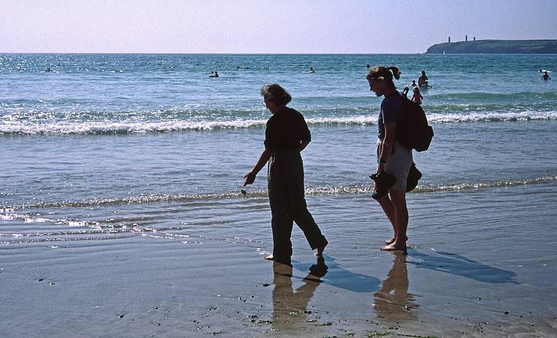 Joyce, Leann.<br />Sept. 5, 1999 (Day 8) - Tramore, County Waterford, Ireland.