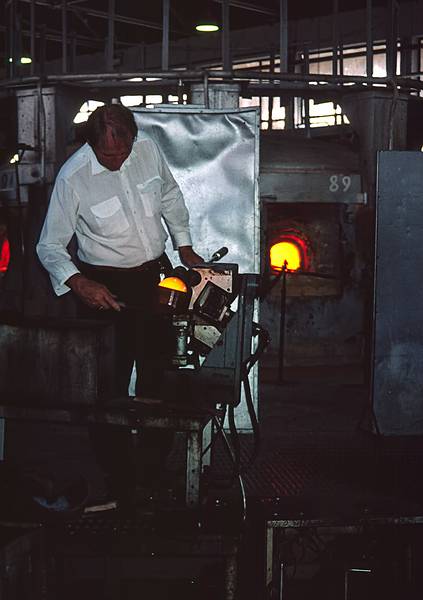 Sept. 5, 1999 (Day 8) - Waterford Crystal Works, Waterford, Ireland.