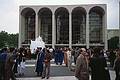 Lincoln Center.<br />Julian's graduation from medical school.<br />May 12, 2000 - New York, New York.