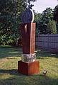 A John M. Weidman sculpture.<br />Opening of the Moses Kent House Outdoor Sculpture Exhibit.<br />June 25, 2000 - Exeter, New Hampshire.