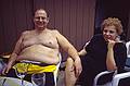 Dominic and Marian.<br />August 31, 2000 - At Marie's in Lawrence, Massachusetts.