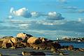 Another view of Annisquam Harbor Lighthouse.<br />Oct 8, 2000 - Wingaersheek Beach, Gloucester, Massachusetts.