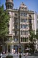 July 6, 2000 - Barcelona, Spain.<br />Building along the Paseo de Gracia.