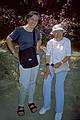 July 6, 2000 - Barcelona, Spain.<br />Joyce and Marie at Gell Park.