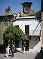 July 7, 2000 - Pueblo Espanol in Barcelona, Spain.<br />Marie and Ronnie contemplating their shadows?