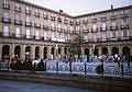 July 7, 2000 - Bilbao, Spain.<br />Plaza Berria or Plaza Nueva in the Casco Viejo (the old village).