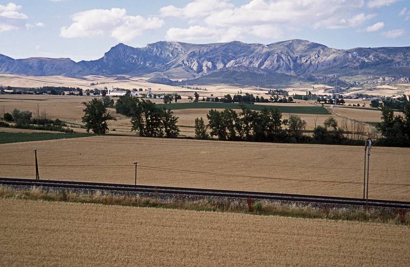 July 9, 2000 - Landscape NE of Burgos, Spain.