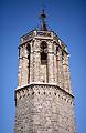 July 13, 2000 - Barcelona, Spain.<br />Atop the cathedral in the Barri Gotic.