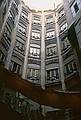 July 14, 2000 - Barcelona, Spain.<br />Gaudi's La Pedrera building.<br />Courtyard.