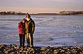 Joyce and Egils.<br />Jan. 3, 2001 - Eastern Neck Island National Wildlife Refuge, Eastern Shore, Maryland.