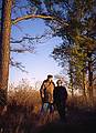 Ronnie and Baiba.<br />Jan. 3, 2001 - Eastern Neck Island National Wildlife Refuge, Eastern Shore, Maryland.
