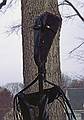 Head of "Retrospection", a sculpture by Joyce.<br />Jan. 14, 2001 - Merrimac, Massachusetts.