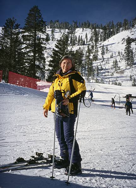 Joyce.<br />Jan. 17, 2001 - Alpine Meadows ski area, Tahoe City, California.