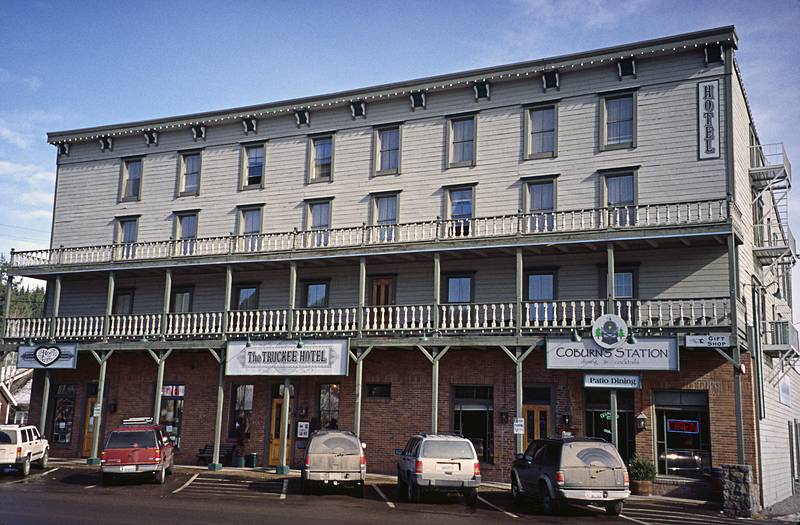 The Truckee Hotel.<br />Jan. 19, 2001 - Truckee, California.