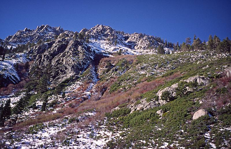 Jan. 19, 2001 - Emerald Bay area of Lake Tahoe, California.