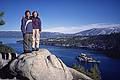 Melody and Joyce,<br />Jan. 19, 2001 - Emerald Bay area of Lake Tahoe, California.