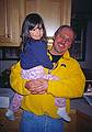 Arianna and Tom.<br />Tom's 50th birthday celebration.<br />March 12, 2001 - South Hampton, New Hampshire.