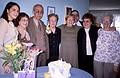 April 28, 2001 - Marblehead, Massachusetts.<br />Frances' (Ronnie's sister's) 80th birthday.<br />Jessica, Arlene, Ronnie, Frances, Jackie, Michael, Cheryl, and Estelle.