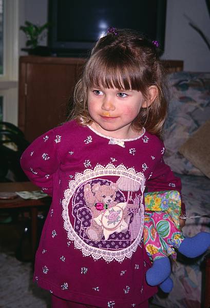 Larisa.<br />May 27, 2001 - At Mirdza's in Manchester by the Sea, Massachusetts.