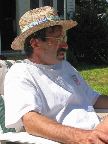 July 27, 2001 -  On Lake Arlington in Salem, New Hampshire.<br />Wayne'a group outing at his summer cottage.<br />Wayne.