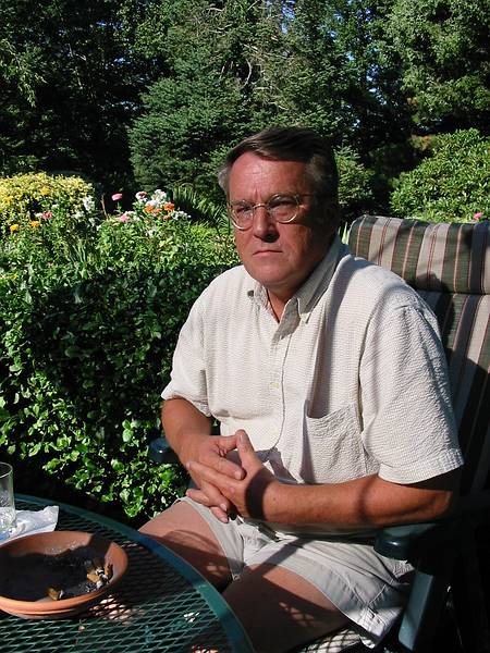 Aug 25, 2001 - At Uldis and Edite's in Manchester by the Sea, Massachusetts.<br />Uldis.