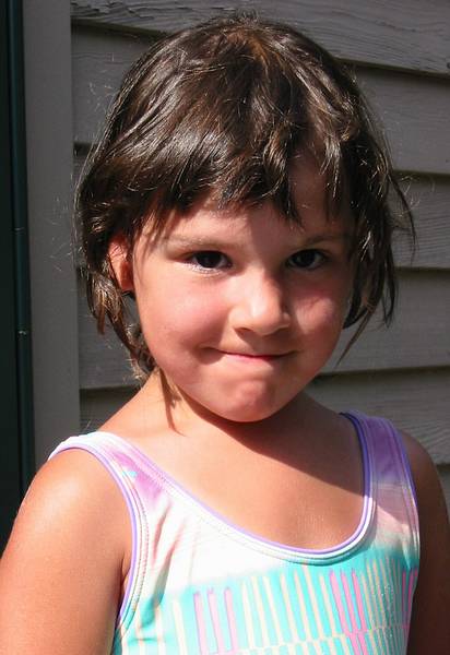 Sept 8, 2001 - At Tom and Kim's  in South Hampton, New Hampshire.<br />Arianna.