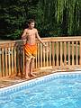 Sept 8, 2001 - At Tom and Kim's in South Hampton, New Hampshire.<br />Michael.