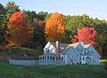 Oct 15, 2001 - Merrimac, Massachusetts.<br />House on River Road.